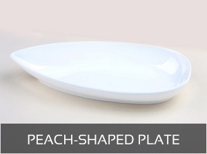 Peache-Shaped-Plate